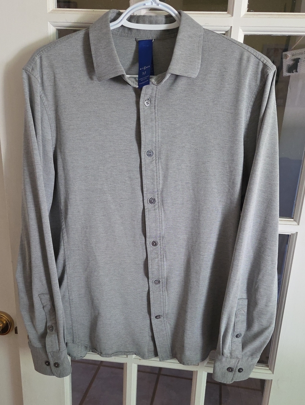 Kit and Ace Men's City Tech Button-Down Shirt